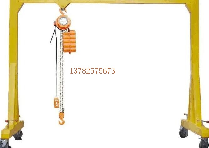 大中小型龍門吊的結(jié)構(gòu)繁雜，簡易龍門吊有什么優(yōu)勢？